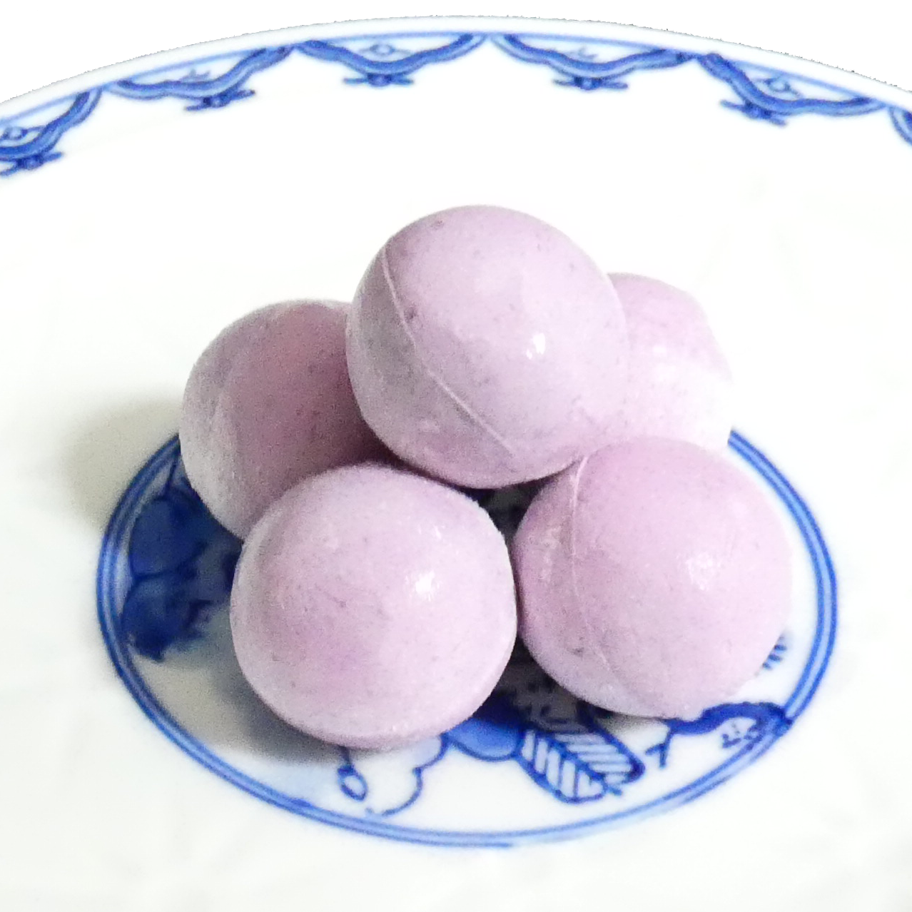 【無料】紫薯胡麻湯円