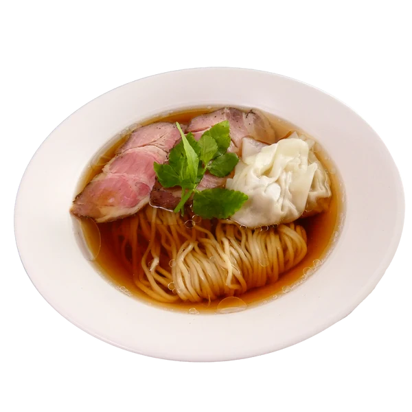 #手包みワンタン（豚）