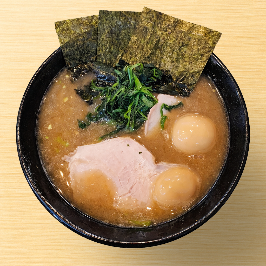 「家系ラーメン 王道」風インスパイアかえし（サンプル）