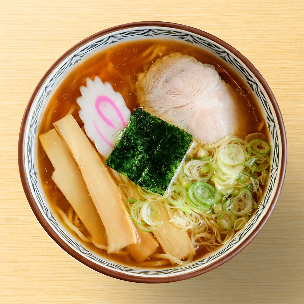 「手打ちそば 港屋」風インスパイアかえし（サンプル）