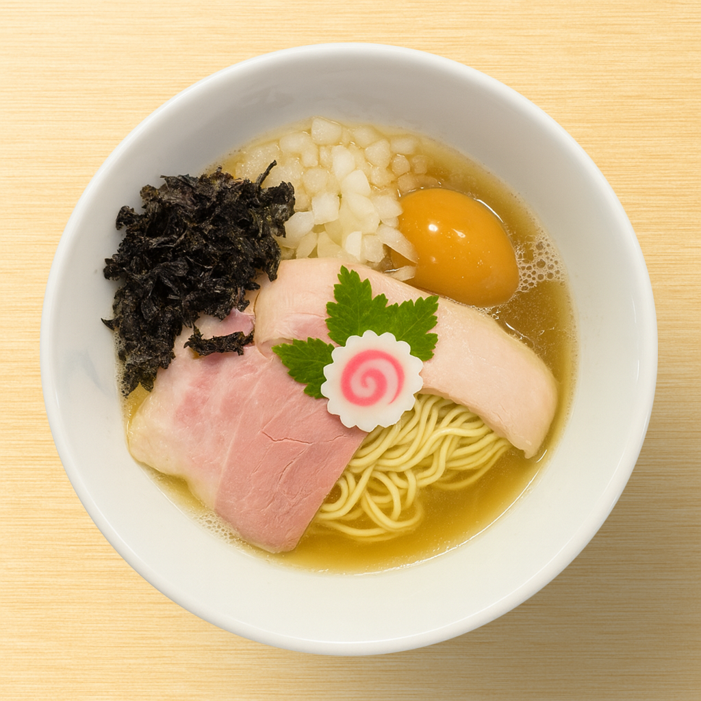 「中華そば いづる」風インスパイアかえし（サンプル）