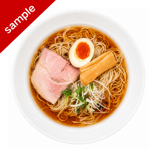 #「冷やしラーメン」セット（サンプル）