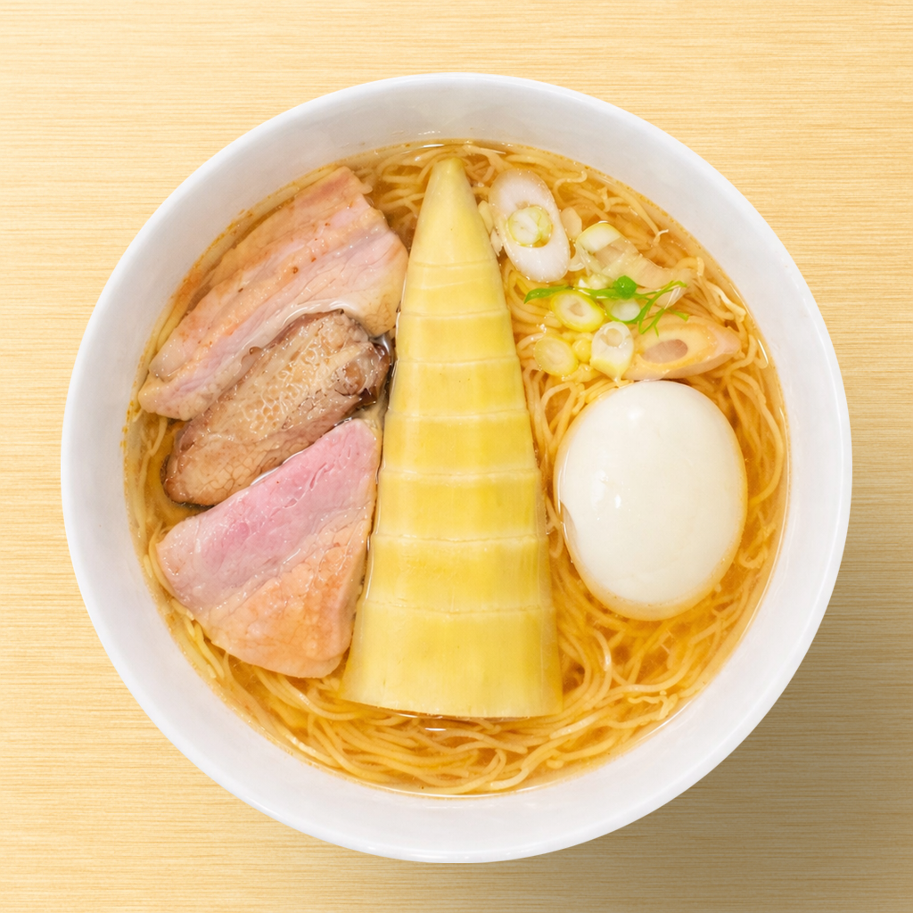 「楢製麺」風インスパイアかえし（サンプル）