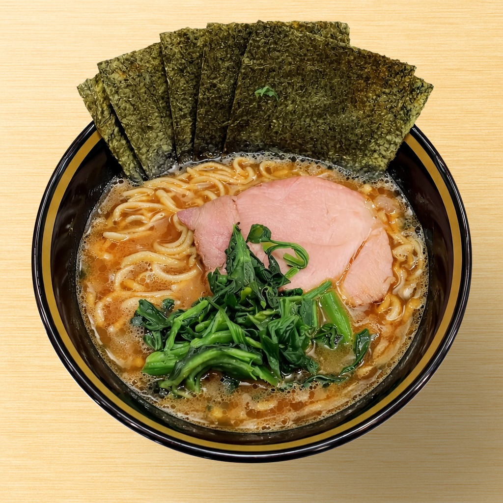 【無料】「横濱家系ラーメン 六代目 野中家」の再現かえし