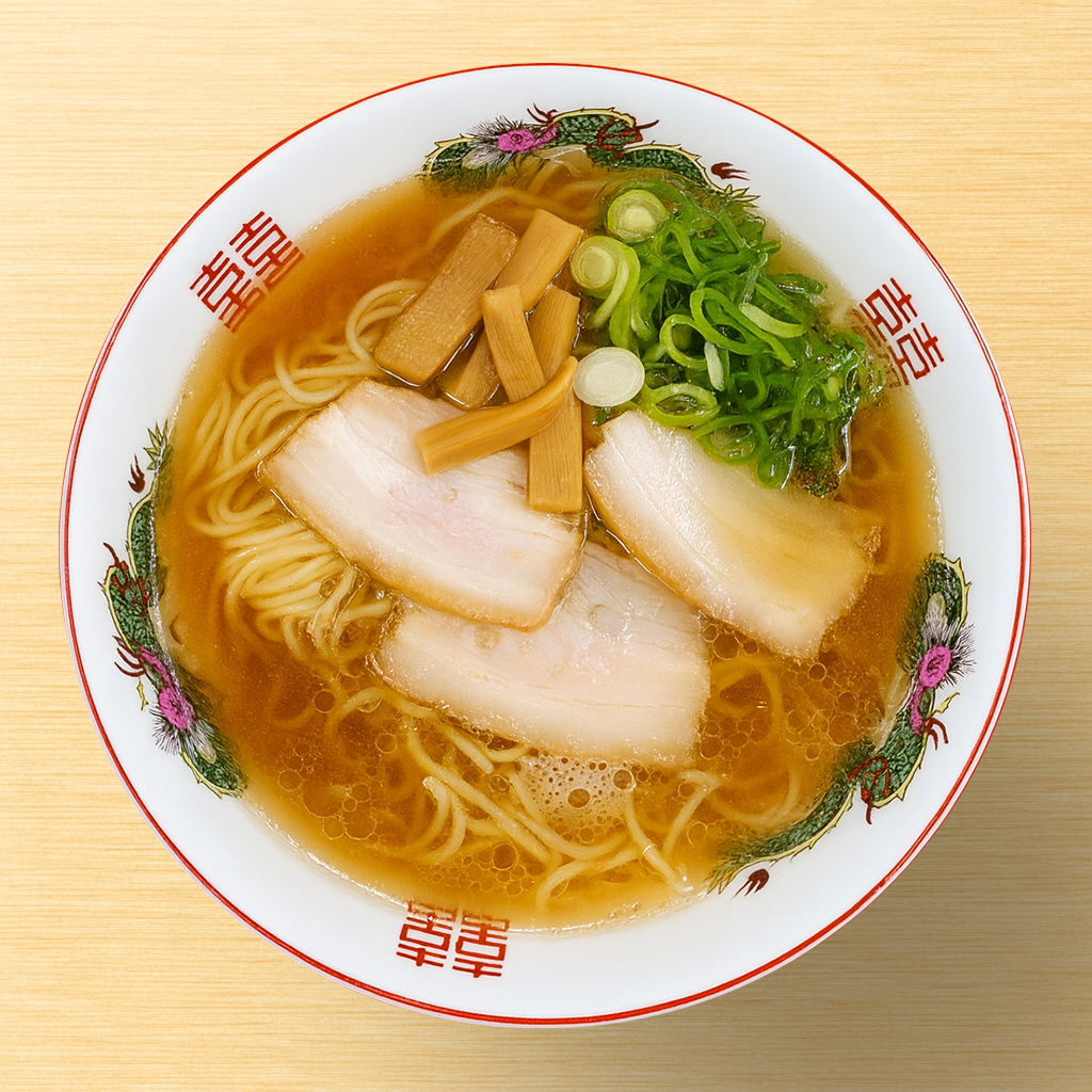 「中華そば 竹千代」風インスパイアかえし（サンプル）