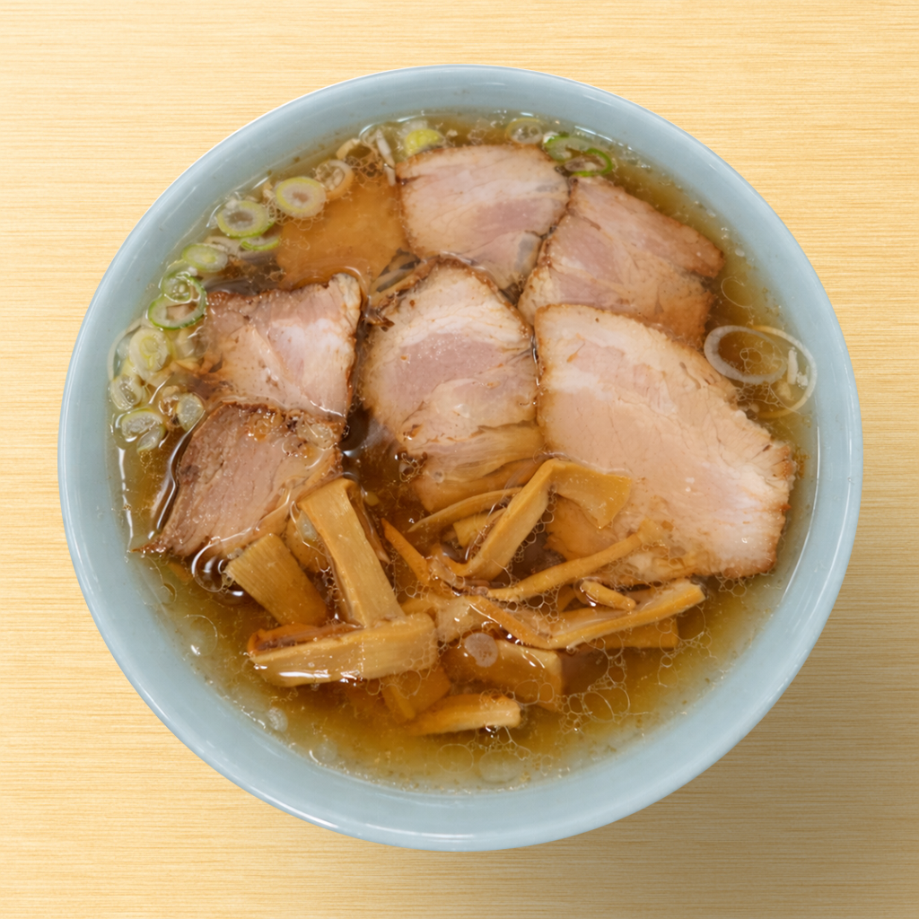 「あきちゃんラーメン」風インスパイアかえし（サンプル）