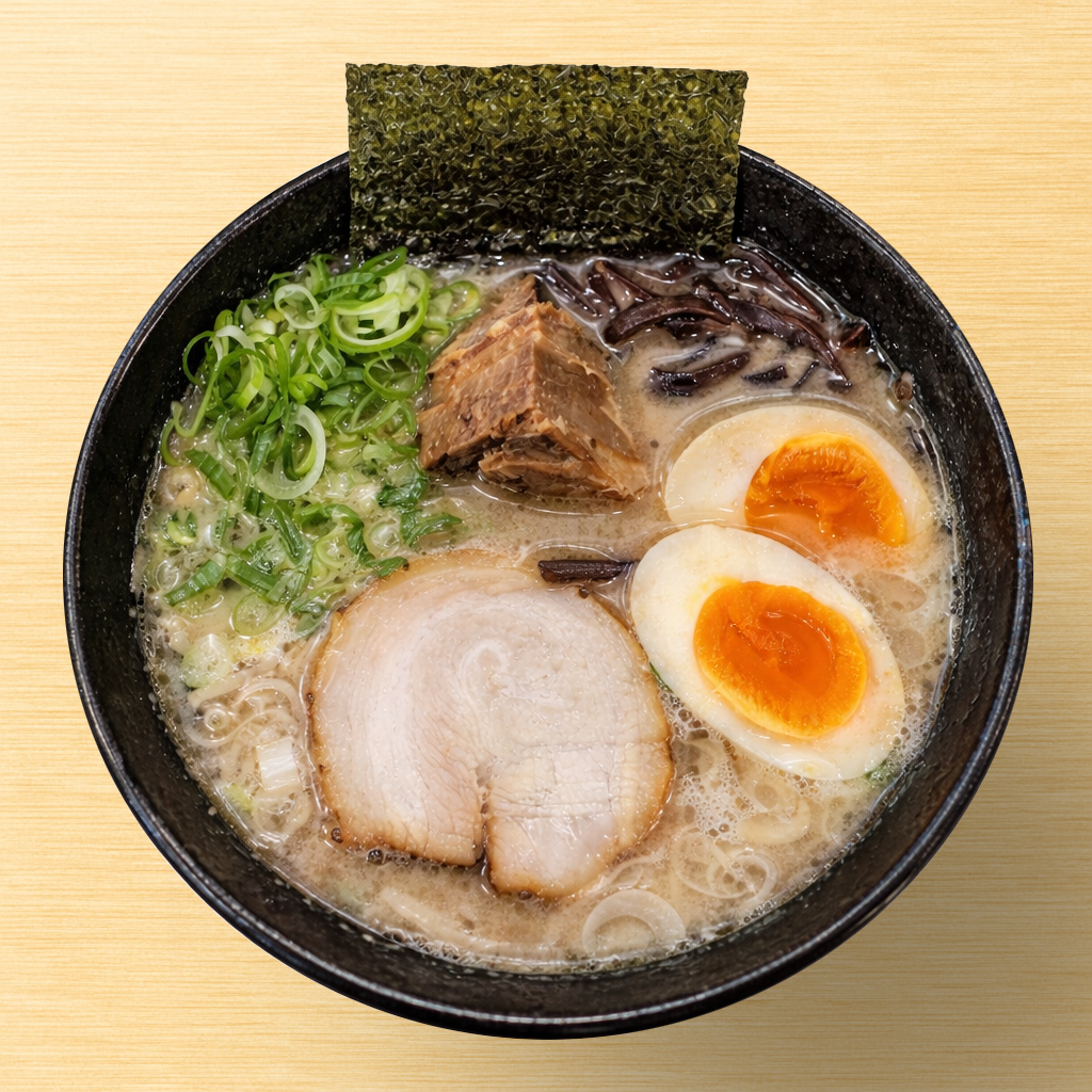 「九州ラーメン學金」風インスパイアかえし（サンプル）