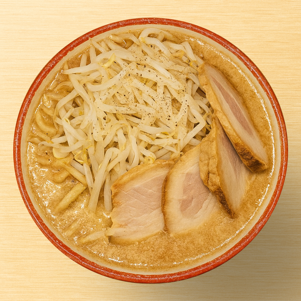 「らーめん バリ男」風インスパイアかえし（サンプル）