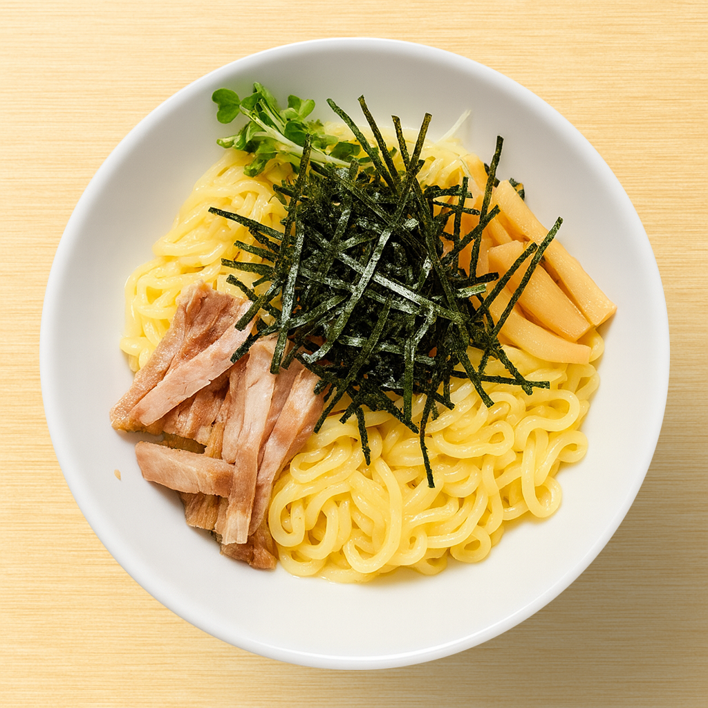 「油そば専門店 ずずず」風インスパイアかえし（サンプル）