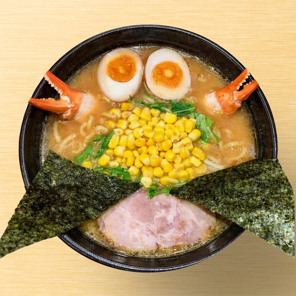 「麺屋 開高」風インスパイアかえし（サンプル）
