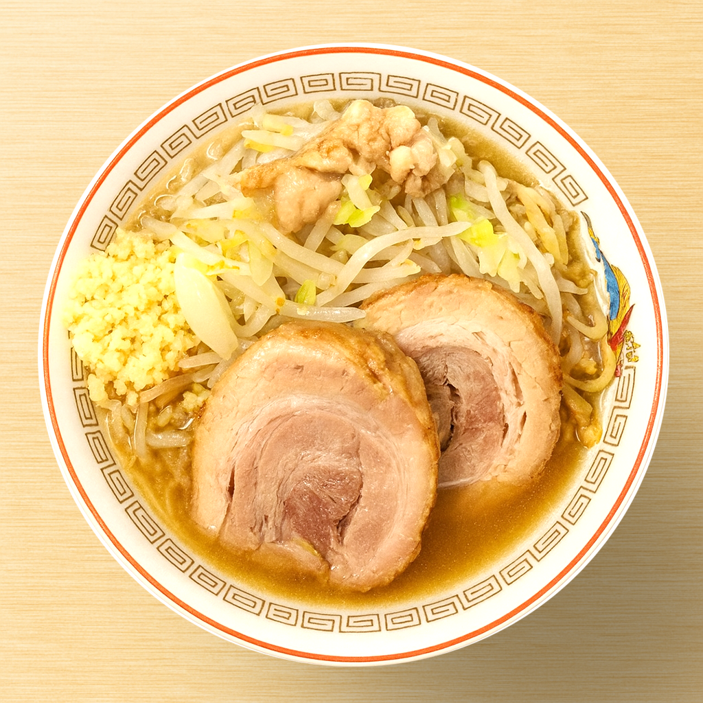 「豚山 大塚店」風インスパイアかえし（サンプル）