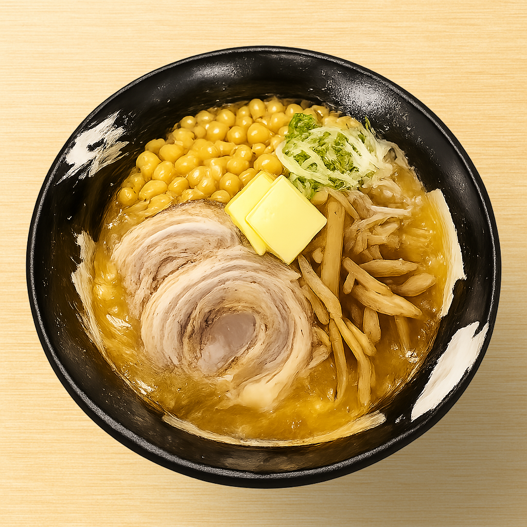 【無料】「札幌ラーメン 雪あかり」の再現かえし
