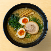 「麺創房 無敵家」風インスパイアかえし（サンプル）