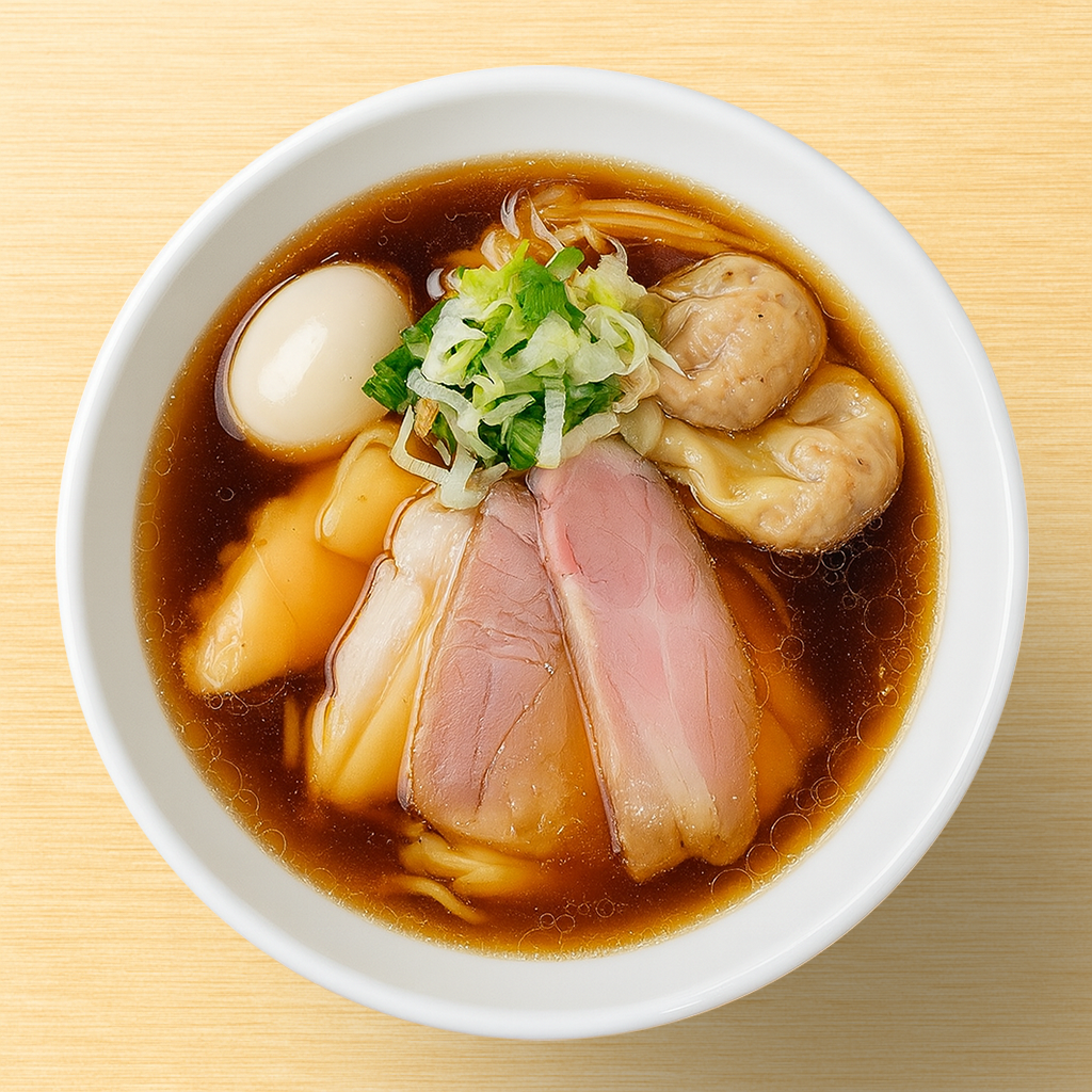 「麺屋 彩音」風インスパイアかえし（サンプル）