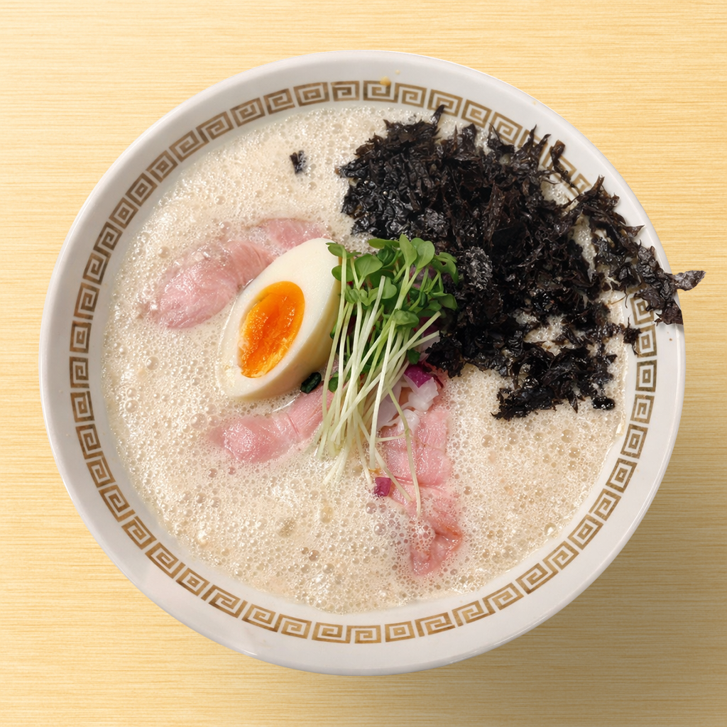 「鶏そば縁道 煮干別邸」風インスパイアかえし（サンプル）