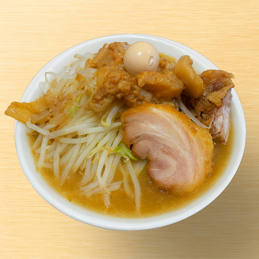 「麺屋HERO」風インスパイアかえし（サンプル）