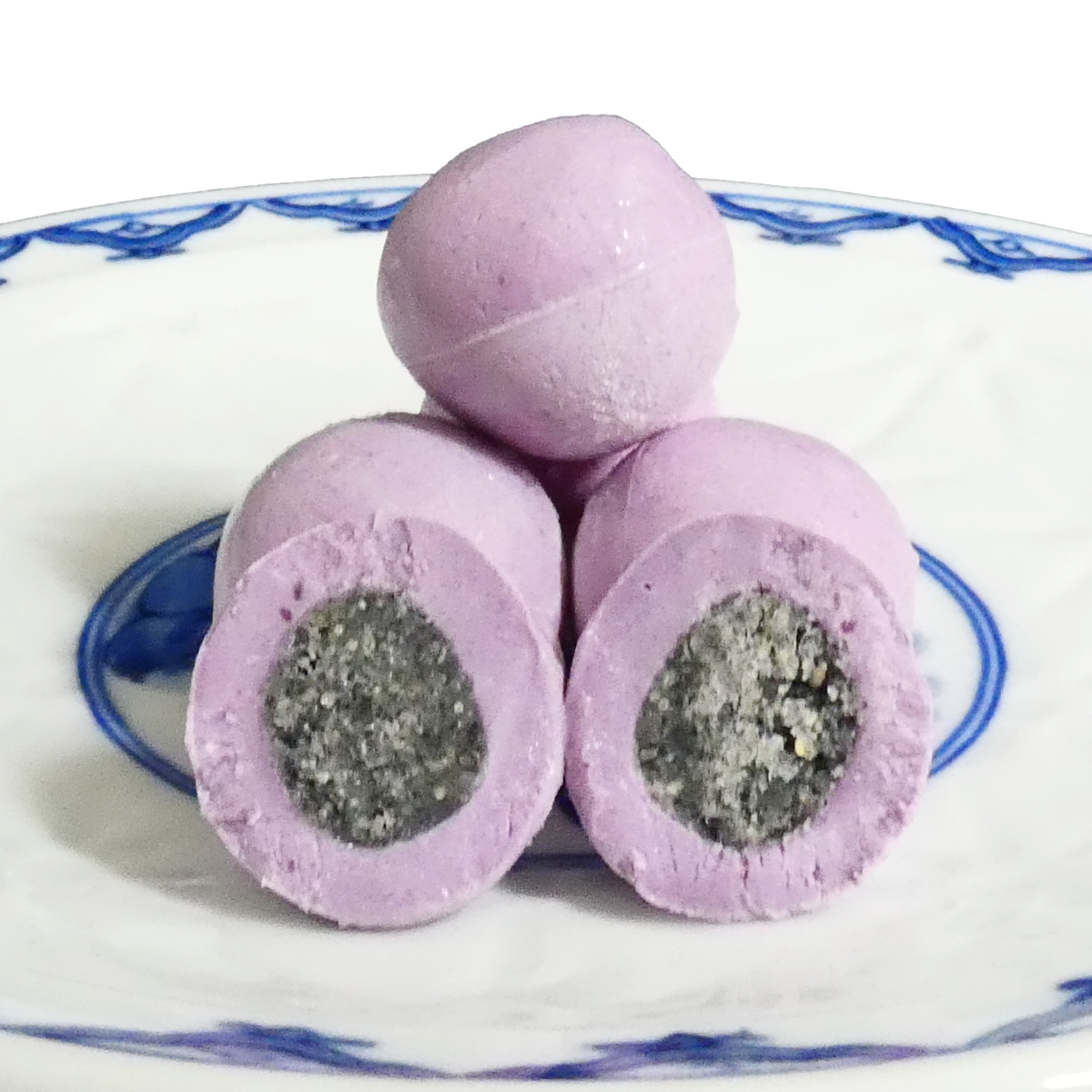 【無料】紫薯胡麻湯円