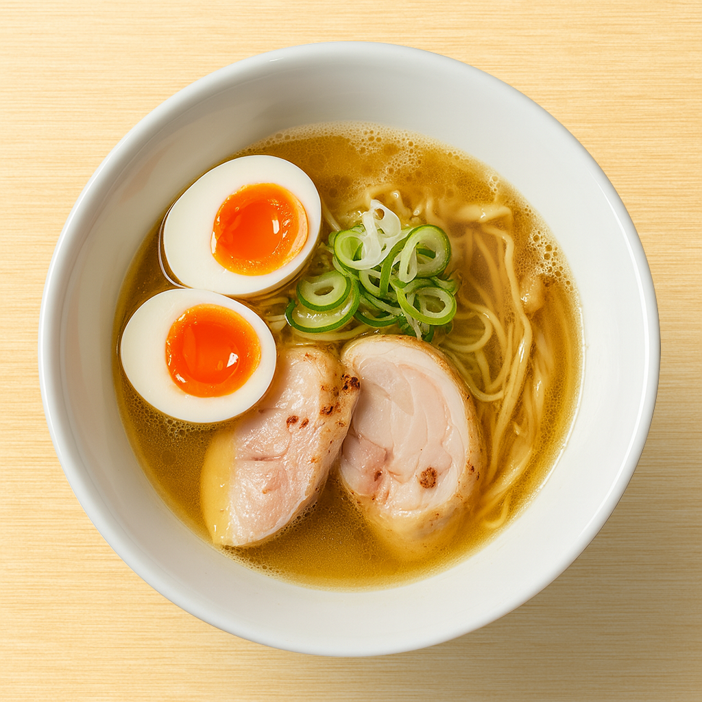 「鶏ポタラーメンTHANK」風インスパイアかえし（サンプル）