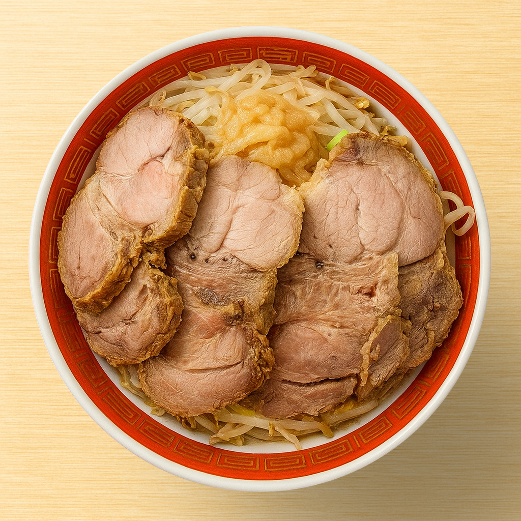 「ラーメン タロー」風インスパイアかえし（サンプル）