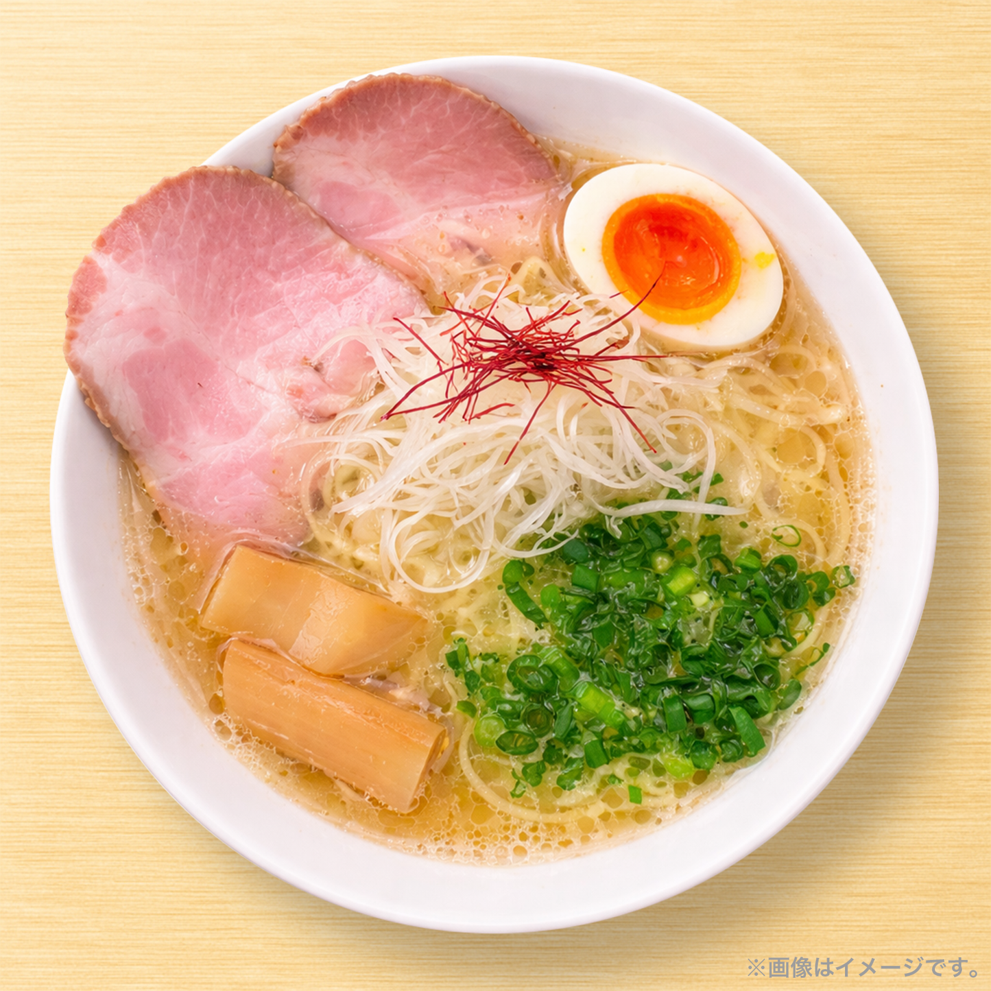 【無料】鶏白湯（ちぢれ）麺 #16