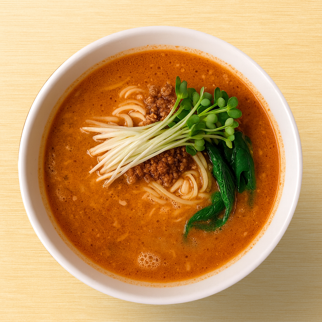 「担々麺 空星」風インスパイアかえし（サンプル）