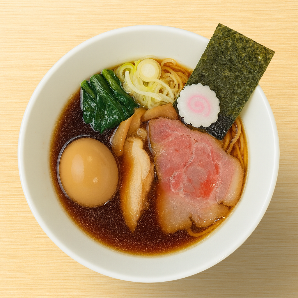 「おおぜき中華そば店」風インスパイアかえし（サンプル）