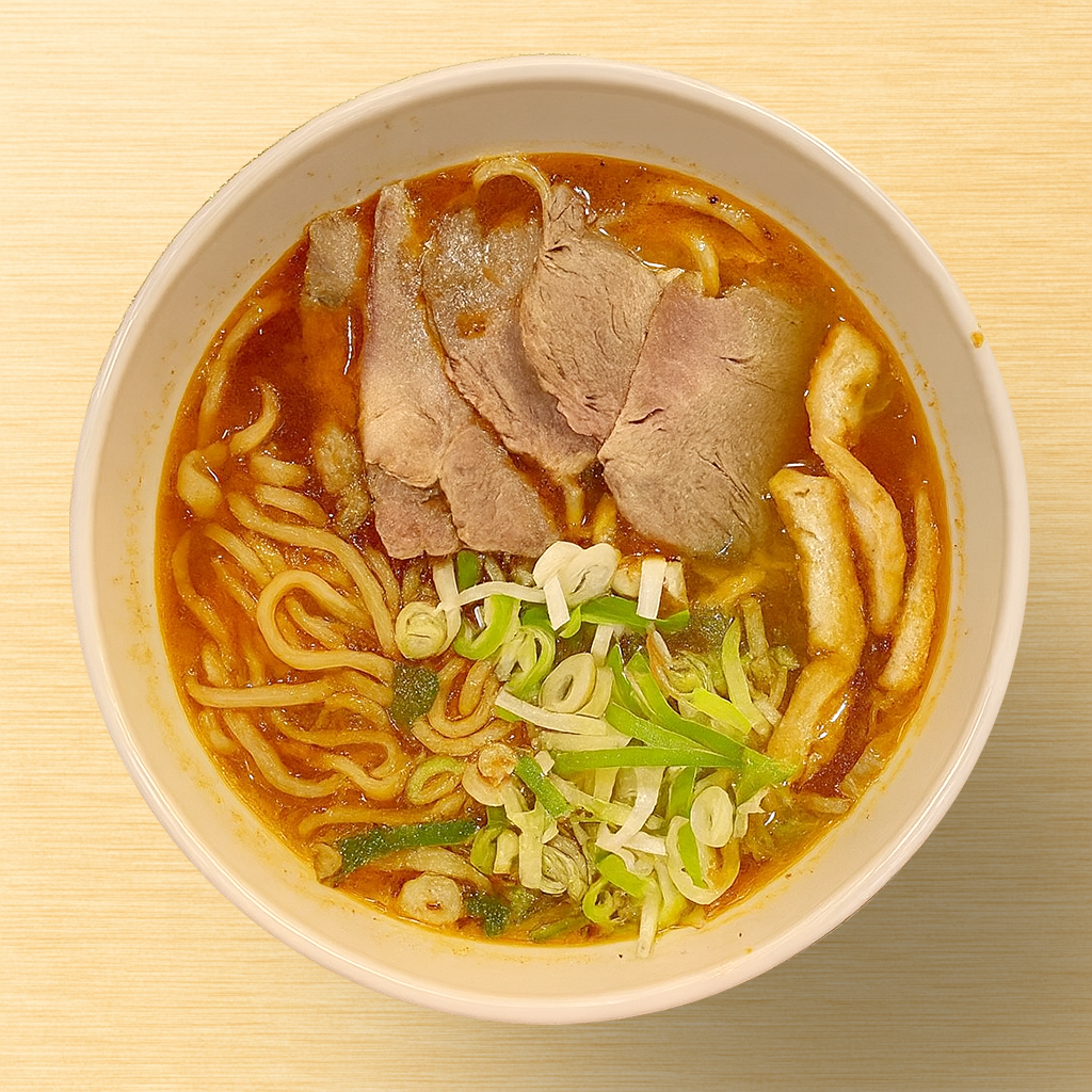 【無料】「牛魔王牛肉ラーメン」の再現かえし