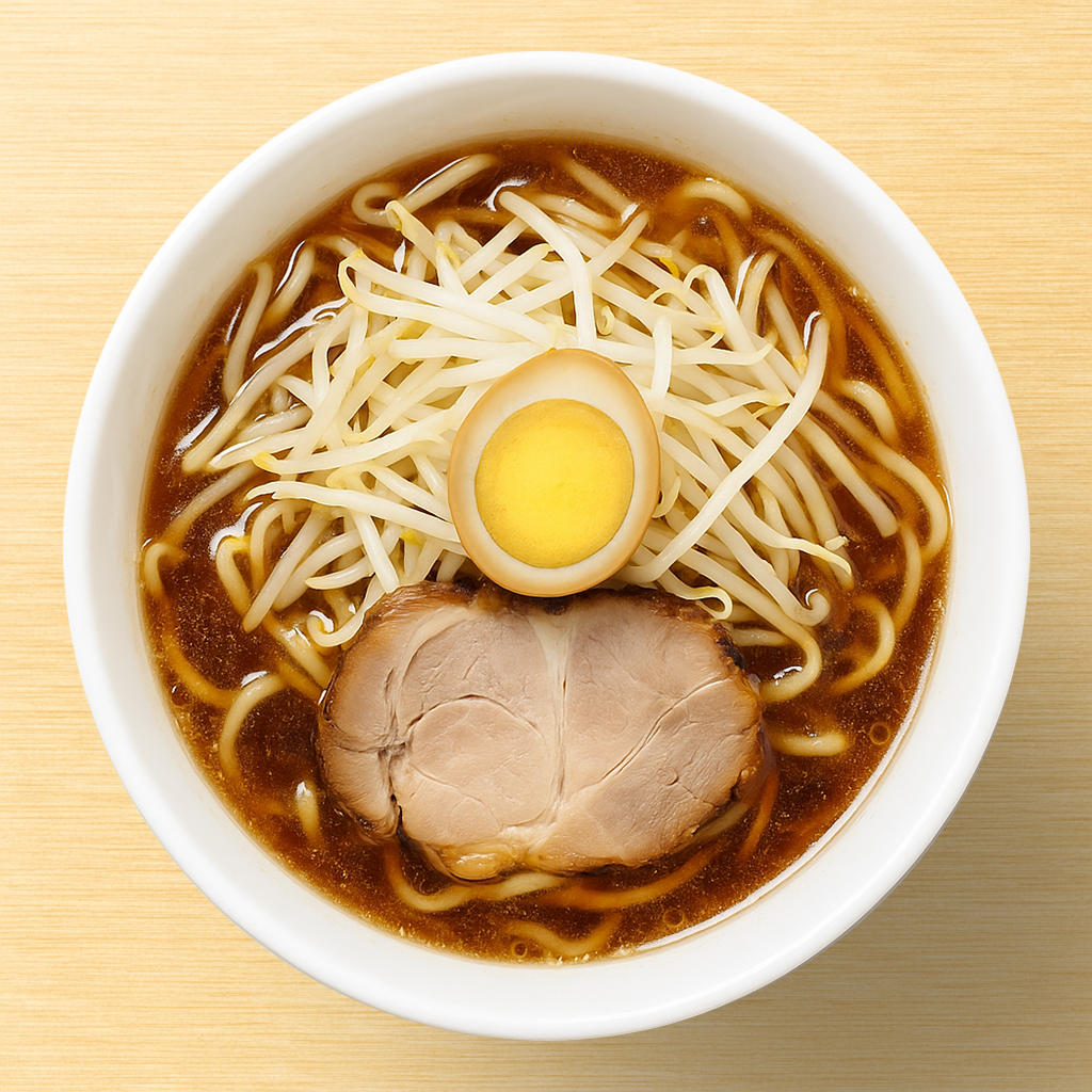 「中華麺店 喜楽」風インスパイアかえし（サンプル）