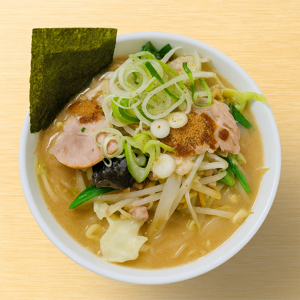 「麺飯食堂 八右衛門」風インスパイアかえし（サンプル）